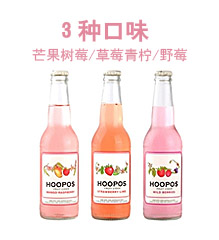 Hoopos水果星球西打酒|三种口味|330ml*24瓶/件