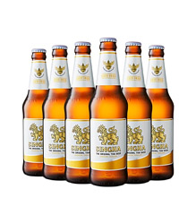 泰国进口·胜狮singha精酿啤酒330ml*24瓶 /件
