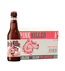 比利时进口·粉红杀手西柚味啤酒250ml*24瓶/件