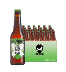 英国·酿酒狗小马鬼俱乐部啤酒330ml*24瓶/件