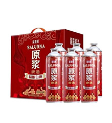 萨罗娜原浆啤酒·礼盒装1L*6罐