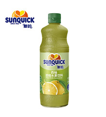 新的/sunquick浓缩果汁【西柚味】840ml*6支/件