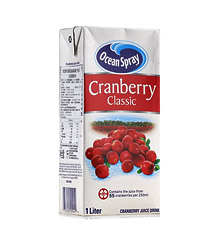 进口OceanSpray优鲜沛蔓越莓果汁原味1L*12支/件