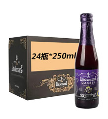 Lindemans·林德曼黑加仑啤酒250ml*24瓶/件