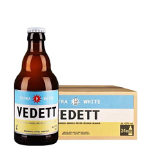 比利时VEDETT/白熊精酿啤酒330ml*24瓶/件