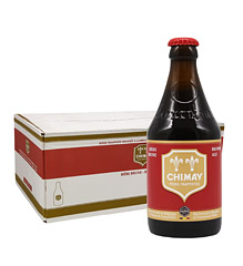 比利时进口Chimay智美红帽啤酒330ml*24瓶/件